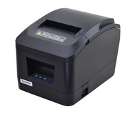 Mini imprimante thermique de bureau USB 80mm au meilleur prix avec port LAN pour les reçus de facture de caisse enregistreuse de cuisine utilisant du papier thermique
