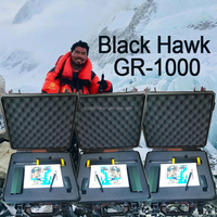 Amélioré GR-1000 Détecteur De Métaux Souterrain Détecteur D'or GR1000 Or Argent Gemme Diamant Détecteur De Trésor Finder Hunter