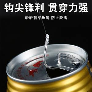 ชุดเบ็ดตกปลาแบบผูกสองชั้นพร้อมปลอกทองคำ ป้องกันการพันกัน สำหรับตกปลาคาร์พน้ำจืด ใช้กับทุ่นลอยน้ำ ทำจากโลหะผสมทองแดง - Product Image 4