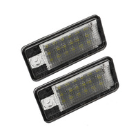 Adaptés aux feux de plaque d'immatriculation LED Audi A3/A4/A6/A8/Q7/RS4/RS6