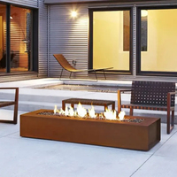 Vente en gros Chauffage de terrasse foyer extérieur chauffage au gaz pour la maison foyer extérieur