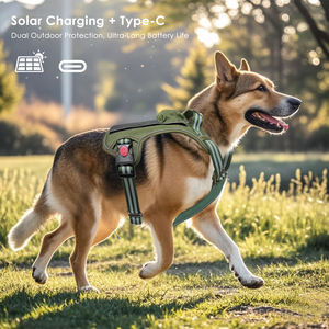 Rastreador GPS para Mascotas con Energía Solar Recargable, Localizador en Tiempo Real con Collar 4G, Monitor de Salud para Perros al Aire Libre, Rastreador de Animales - Product Image 5