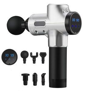 <span class=keywords><strong>Pistola</strong></span> <span class=keywords><strong>de</strong></span> <span class=keywords><strong>Masaje</strong></span> <span class=keywords><strong>de</strong></span> 30 Velocidades con Batería Recargable, Masajeador Muscular Profundo con Vibración Deportiva y Pantalla Táctil LED - Product Image 1