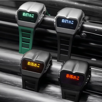 Montres numériques rétro uniques BENLYDESIGN pour hommes, style punk, montres OLED tendance X7000, à offrir aux hommes