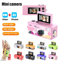 Mini caméra à clipser sur clé USB avec écran rabattable de 0,96 pouce, caméra rétro 720P pour sports de plein air, très petite caméra vidéo enregistreuse