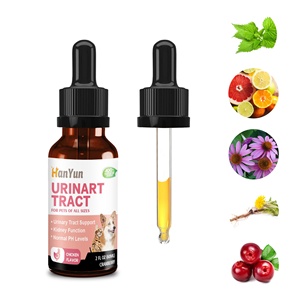犬と猫のための羽雲工場尿路栄養サプリメント尿路液滴は健康な膀胱と腎臓をサポートします - Product Image 1