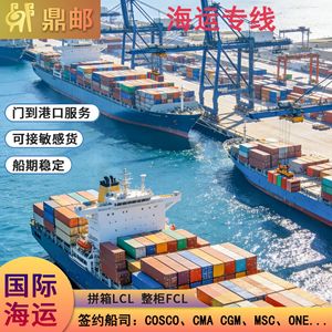 Dingyou International Sea Freight LCL FCL Service Porte-à-Porte Marchandises Sensibles Acceptées Horaires de Livraison Stables - Product Image 3
