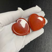 HY Pierres précieuses naturelles en turquoise bleue en forme de cœur, pierres de méditation pour le chakra, pierres de méditation Reiki pour l'équilibre, ensemble de cadeaux en gros