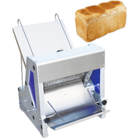 Sécurité Swift Pain Trancheuse Hot Dog Automatique Toast Industriel Pain Gâteau Cuisine Cutter Électrique