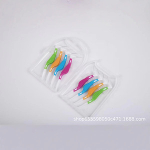 Brosse à dents orthodontique, brosse interdentaire, poils en nylon de 0,7 mm, design en forme de L, pour les soins dentaires des adultes - Product Image 4