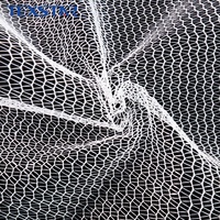 Texstar Umweltfreundliches Ripstop 100% Polyester B4 Mesh Industriegewebe 30gsm 180cm Leichtgewichtiges Netz mit Scrim-Rückseite für Lederbindung