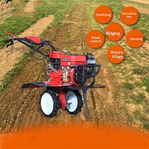 <b>Walk</b> Behind Small Tiller Cultivator <b>Machine</b> for Vegetable Field and Garden Farming - Product Image 6