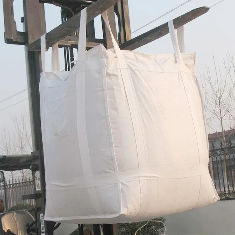 PP Big Bulk Bag Recycling Jumbo Bigbag Bulk Jumbo Aufbewahrung beutel 800kg Für Sand bau Zement