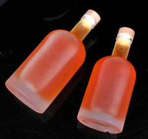 100ml 200ml 375ml 500ml 750ml 1000ml Fancy Vodka Gin Rum Spirits Liqueur Whisky Bouteille en verre avec <span class=keywords><strong>bouchon</strong></span> en liège - Product Image 6