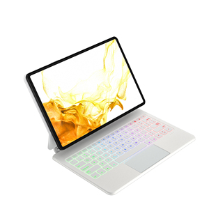 <span class=keywords><strong>Tablette</strong></span> de clavier BT 2024 mise à niveau pour <span class=keywords><strong>Samsung</strong></span> Galaxy Tab S9FE <span class=keywords><strong>avec</strong></span> clavier tactile rétro-éclairé stylet compatible sans fil - Product Image 6