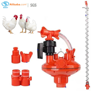 Pièces d'équipement d'élevage de poulets de chair 25mm <span class=keywords><strong>PVC</strong></span> rond/carré <span class=keywords><strong>tuyau</strong></span> d'eau en acier mamelon buveur goutte à goutte tasse gril casserole <span class=keywords><strong>mangeoire</strong></span> pour poussins - Product Image 2
