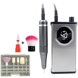 IStapromo Gifts - Taladro de Uñas Profesional Recargable para Manicura y Pedicura, Kit de Cortadores y Limas Eléctricos para Uñas - Product Image 2