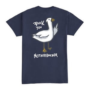 T-shirt Motherducker Navy Duck Graphic, maglietta promozionale unisex - Product Image 2