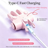 Pince coiffante chauffante électrique rechargeable avec structure haute en PC, accessoire personnel pour le rehaussement des franges et la mise en forme des cheveux