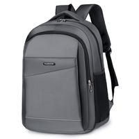 Sac à dos pour ordinateur portable de voyage d'affaires, grande capacité, en tissu Oxford, sac à dos de jour résistant à l'usure pour hommes, adapté aux ordinateurs portables de 13 pouces