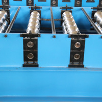 Machine de formage de rouleaux de toiture à simple couche pour tôles en acier galvanisé et PPGI