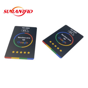 SUNLAN NFC Smart PVC-Karte Kontaktlose Freigabe mit für/Chip <span class=keywords><strong>Google</strong></span> Review Kompatible RFID-Kommunikation Interfa - Product Image 2