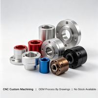 Service de tournage CNC de précision pour l'aluminium, comprenant le fabrication sur mesure de manchons de bride, manchons d'axe, boîtiers de joint rotatif et autres composants mécaniques.