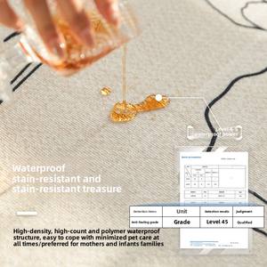ชุดพรมปู<span class=keywords><strong>พื้น</strong></span>ทรงกลมกันเปื้อนแบบ<span class=keywords><strong>หนา</strong></span>สไตล์ฝรั่งเศสแบบทันสมัยเครื่องกันน้ำทำขึ้นสำหรับห้องนอนโต๊ะเครื่องแป้งโซฟาข้างเตียง - Product Image 6