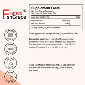 Cápsulas de Mio-D-Chiro Inositol Personalizadas, Suplemento para Apoyar la Salud Ovárica, 120 Cápsulas de Mio-Inositol - Product Image 4