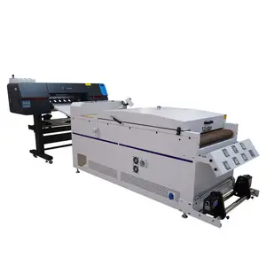 2023 Yinstar 60厘米DTF打印机t恤印刷机PET薄膜打印机带粉末摇床4 i3200打印头