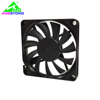 Kipas Aksial DC 70x70x10mm 7010 Kipas Pendingin Tanpa Sikat IP67 Tahan Air Bantalan Bola 12V 24V CE RoHS