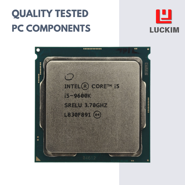 I5-9600K 6-Core 6-Thread Desktop CPU 3.7-4.6GHz 9MB Cache LGA1151 95W