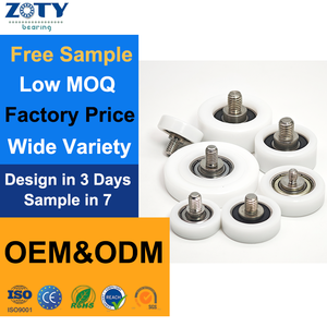 Rodillo de Plástico con Tornillo M3/M4, Polea de Rodamiento Industrial de Precisión, Rueda Transportadora Resistente al Desgaste, Piezas Personalizadas No Estándar - Product Image 1