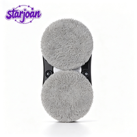 Robot de nettoyage de vitres automatique en gros, modèle à un bouton, forte aspiration, pulvérisation ultrasonique double, pour usage professionnel