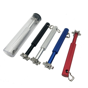Cuchillo de Limpieza de Golf de Acero Inoxidable de Alta Calidad con 6 Puntas para Afilar Ranuras de Hierros y Wedges Deportivos - Product Image 2