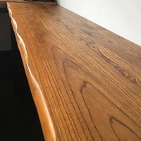 Planches de table en bois massif (pin, noyer noir, olivier) – Comptoirs de bar, tables à manger, bureaux informatiques, baies vitrées ; Bois brut d'origine Fujian