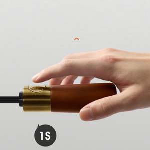 Parapluie automatique anti-vent pliable en 3 sections CJX685, personnalisable avec logo, pour créateur de mode, protection solaire et pluie, portable - Product Image 4