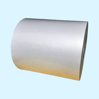 Film d'étiquetage pour bouteilles en papier synthétique BOPP nacré 88mic, facile à découper, sans bouclures, rouleau de base imprimable, largeur personnalisée pour étiquettes