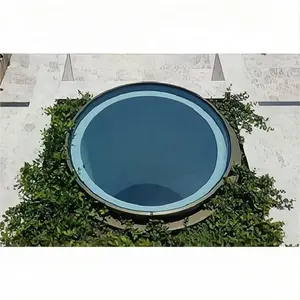 Glass Roofing Round Roof Skylight Window With 5 Layers Glass