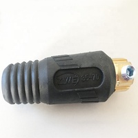 Câble de soudage mâle de type Trafimet rouge et noir DKJ35-70