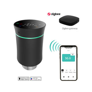 BECA BRT-100 thermostat intelligent vanne <span class=keywords><strong>de</strong></span> <span class=keywords><strong>radiateur</strong></span> Design moderne avec Tuya Life App Zigbee 3.0 télécommande <span class=keywords><strong>de</strong></span> <span class=keywords><strong>tête</strong></span> TRV <span class=keywords><strong>pour</strong></span> hôtels - Product Image 2