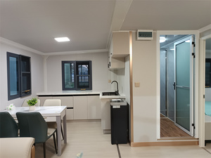 <span class=keywords><strong>2025</strong></span> sẵn sàng thực hiện 20ft di động prefab nhà có thể gập lại prefab khách sạn với tiện nghi sang trọng Modular phòng khách sạn để bán - Product Image 6