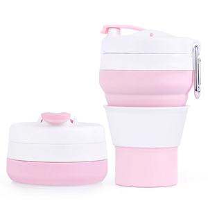 Vaso Plegable de Silicona de Diseño Moderno al por Mayor, Multifuncional, Portátil para Viajes, Mini Vaso Telescópico de Bolsillo con Logotipo, Regalo - Product Image 6