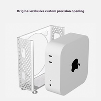 Support de châssis en métal Mini boîtier en alliage d'aluminium Mini M4 Support de boîtier pour Mac Mini M4