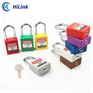 Candados de Seguridad HiLink LOTO con Llave Igual, Grillete de Acero ABS de 38 mm, Color <span class=keywords><strong>Rojo</strong></span>, Dispositivo de Bloqueo del Fabricante - Product Image 6