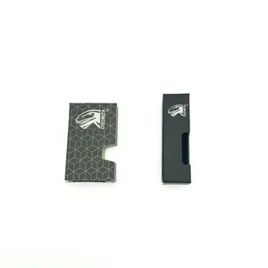 Изготовленный на заказ логотип OEM Печатный керамический картридж бумажная упаковочная коробка для 0,5 мл 1 мл картридж DHL бесплатно