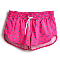 Shorts de bain pour femmes à séchage rapide, personnalisés en gros, avec imprimé poisson