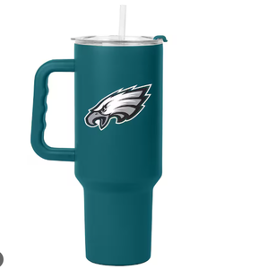 6 disegni philello Eagles campioni personalizzati doppia parete in acciaio inox vuoto isolato tazza da viaggio per auto 40 oz XL <span class=keywords><strong>Tumbler</strong></span> - Product Image 6