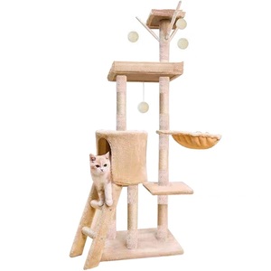 Hochwertiger Haustier-Klettergerüst <span class=keywords><strong>Cat</strong></span> Jungle Gym <span class=keywords><strong>Cat</strong></span> Climbing Wandre gale Filz-Kratz baum mit Kratz baum - Product Image 1