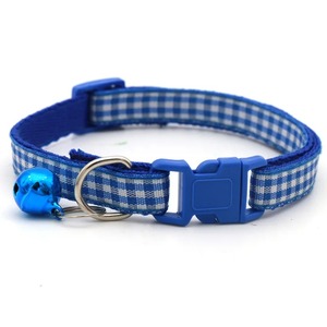 Produttore all'ingrosso <span class=keywords><strong>collare</strong></span> plaid per animali domestici multicolore riflettente <span class=keywords><strong>collare</strong></span> per gatti facile da staccare <span class=keywords><strong>collare</strong></span> a campana per gatti - Product Image 4